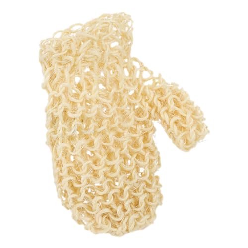 ADOCARN Guante Exfoliante de Sisal para Ducha y Baño Resistente y Duradero Diseño Ergonómico para Limpieza Profunda para Exfoliar Cuerpo y Masaje Corporal