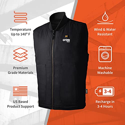 Image of Gobi Heat Ibex Mens Heated Workwear Vest