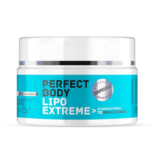 Gel Redutor de Medidas e Celulite Termoativado - Diminuição de Gordura Corporal e Celulite - Perfect Body - Lipo Extreme