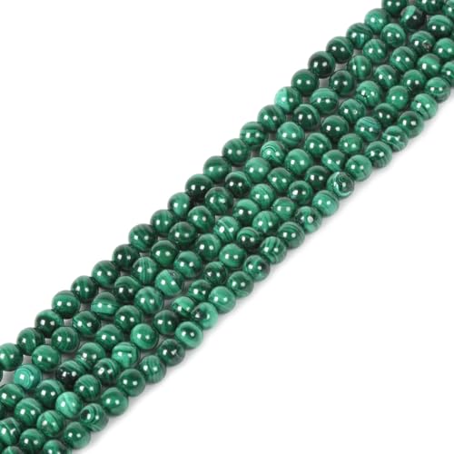 Natural Malachite 4mm Round Healing...