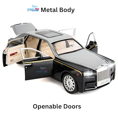 Image of Phantom-Inspired 1:32 Diecast Model | Zinc Alloy Pull Back Toy with Light & Sound | Realistic Features for Kids & Collectors | Color as Per Availability
