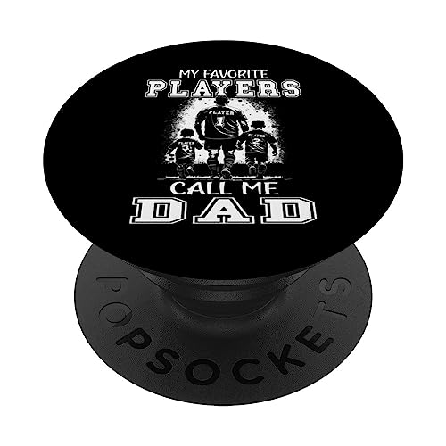 Soccer Dad – My Favorite Players Call Me Dad – Father 2 Sons PopSockets mit austauschbarem PopGrip Soccer Dad – My Favorite Players Call Me Dad – Father 2 Sons PopSockets mit austauschbarem PopGrip