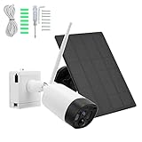 【Resistente al agua IP65, aplicación multiescena】Esta cámara de vigilancia exterior puede ser instalada y utilizada, pero no está limitada a casas, jardines, carreteras, empresas, etc. y tiene una amplia gama de aplicaciones.