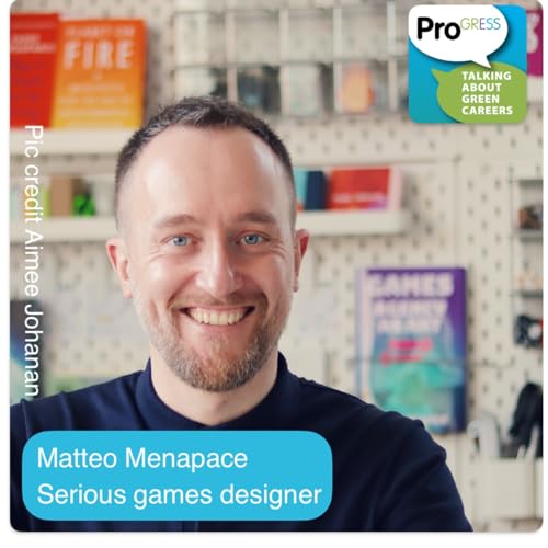 『Matteo Menapace, Serious, ethical, cooperative games designer』のカバーアート