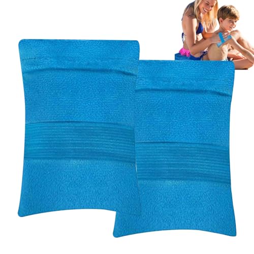 gifyym Guante de Via Playa – Limpiador de trajes de baño para vacaciones | 2 guantes quitapenas de portátil para viajes y viajes en familia