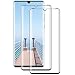 Produktbild Miuphro [2 Stück Panzerglas Kompatibel mit Huawei P30 Pro Schutzfolie, 9H Härte Gehärtetem Glas Anti-Kratzen, Ultra-klar, Anti-Bläschen, 2.5D Runde Kante Panzerglasfolie Huawei P30 Pro