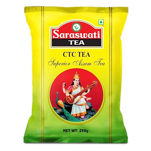 Image of Saraswati Tea P-C (250 Grams (Pack of 1), Unflavoured (Assam Dust))