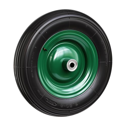 Rueda para carretilla 3.50-8 rueda neumática máx. 120 kg con llanta y cámara de aire