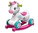 Produktbild Baby Clementoni Schaukel Einhorn - 3in1 Schaukeltier mit interaktivem Aktivitätscenter für Kinder ab 12 Monaten - Sensorik- & Motorikspielzeug 17883