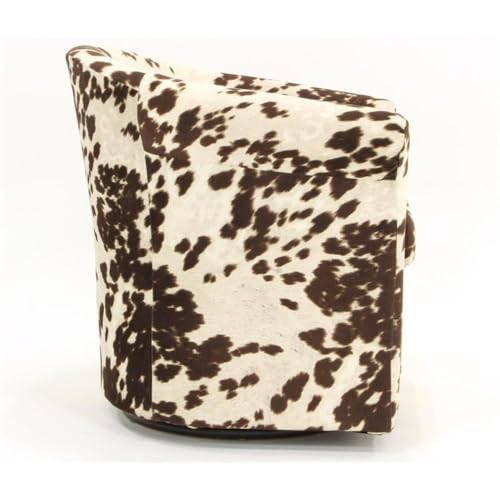 Sillón Plegable Tela Poliéster Marrón miniatura 4