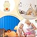 Bunny Night Light - Bunny Bedside Lamp, Animal Night Light with Holding Heart, Portable Table Top Lamp, Multipurpose Cartoon Led Night Lamp, Home Improvement Tool for Bedroom, Bathroom, Living Room
