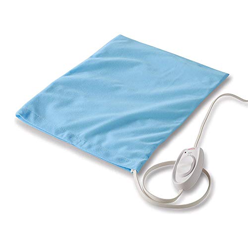 Heating Pad for Pain Relief, 12 Inch x 15 Inch (Light Blue) - Thumbnail 3