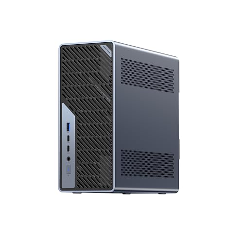 Image of MINISFORUM Mini Workstation MS-02 Core Ultra 9 285HX Without Storage /OS Mini PC, 4X DDR5 Slot, 4X SSD Slot, HDMI+USB4+2xUSB4 V2 Video Output, 2X 25G SFP+, 1x10G RJ45, 1x 2.5G RJ45, WiFi7 Computer