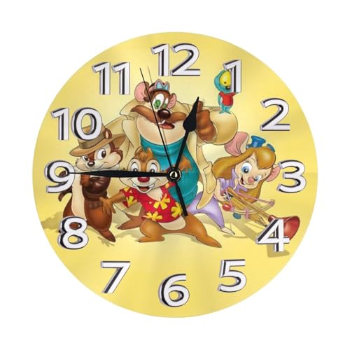 �`�b�v �f�[�� �Ǌ|�����v �E�H�[���N���b�N �u�����v ���a25cm �C���e���A �ǂ������v �A�i���O �É� �A���b�j Wall Clock �d�r�� �x�b�h���[�� �u���|�����p ���₷�� �f�X�N�g�b�v�N���b�N ���b�s���O