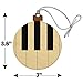 GRAPHICS & MORE Piano Keys Keyboard Pianist Music Wood Christmas Tree Holiday Ornament