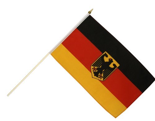 Flaggenfritze Stockflagge Deutschland Dienstflagge - 30 x 45 cm