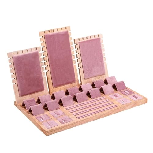 Plateau bijoux vitrine pour chaîne pendentif bracelet et bague de créateur