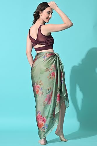 Image of MIRCHI FASHION Western Summer Beachwear Swimsuit Coverup Sarong for Women
