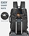 PEKREWS Avata 2 Case, Expandable Carry On Bag for DJI Goggles 3, RC Motion 3, Large Capacity Avata 2 Backpack Fits 17.3 Inch Laptop and DJI Fly More Combo, Travel Drone Carrying Case for Accessories