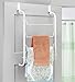 Whitmor Over The Door, White Towel Rack, Medium