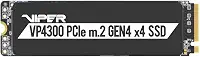 Unidade de estado sólido para jogos Patriot Viper VP4300 1TB M.2 2280 PCIe Gen4 x 4 compatível com PS5, Playstation 5 - VP4300-1TBM28H