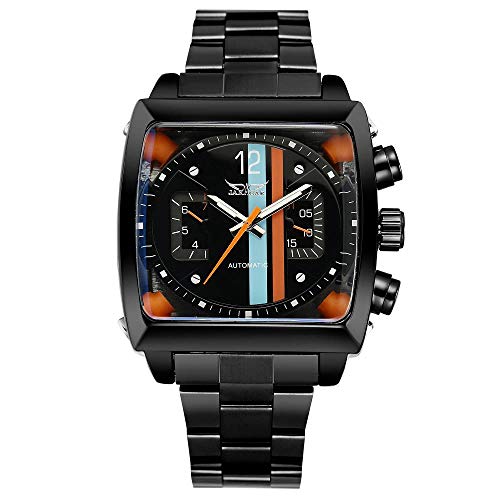 JARAGAR 569 Orologio Meccanico Automatico da Uomo Moda Design Retro