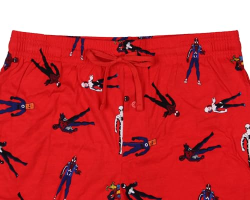 Marvel Spider-Man Men's Miles Morales Game Inspired AOP Character Pants4