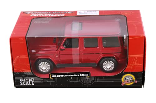 Modelo a escala 1:25 2019 G-Class rojo miniatura 2