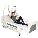 FC-Bed Cama De Estilo Hospitalario/Cuidado Domiciliario Manual, Cama De Hospital Manual Multifuncional para Uso Dom&eacute;stico con Deslizamiento Lateral Anit, Funci&oacute;n De Infusi&oacute;n