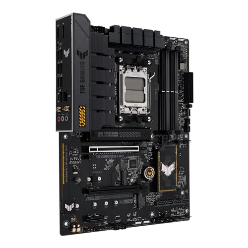 Image of TUF Gaming B650-E WiFi AMD B650 AM5 ATX Motherboard, DDR5, 8+2 teamed Power Stages, PCIe 5.0, a PCIe 5.0 M.2 Slot, Realtek 2.5 Gb Ethernet, Wi-Fi 6E, HDMI, DisplayPort,Fan Xper4 with AI Cooling II