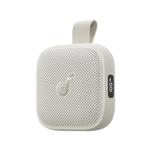 Anker Soundcore Boom Go 3i (Bluetooth �X�s�[�J�[)�y�ő�40���ԍĐ� / 15W�o�� / IP68�h�o�E�h���K�i/���^/�X�g���b�v�t��/�f�B�X�v���C����/���o�C���o�b�e���[�@�\/�A�v���Ή�/USB-C�[�d/�d�ቹ�z�I�t