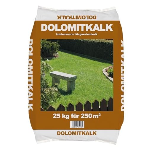 1 x 25kg Dolomitkalk, Gartenkalk, Rasenkalk, Düngekalk, hept den pH-Wert, gegen Moos im Rasen