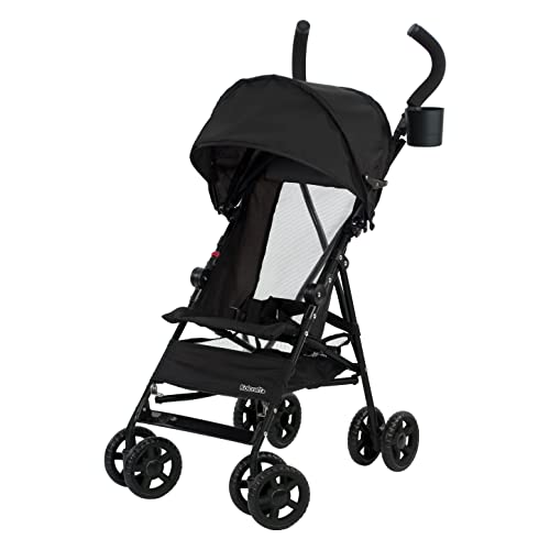 Kolcraft Cloud Lightweight Umbrella Stroller With Large Sun Canopy, Black #TOP1
