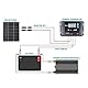 Renogy 50 W Solarmodul Mono 12 V, Solarpanel, Solarzelle, Photovoltaikmodul für Aufladen von 12V Solarbatterie IP65 wasserdichte Anschlussdose