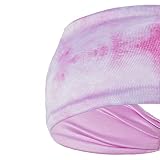 Septpenta Opaski Na Głowę, Męska Opaska Sportowa Z Opaską Przeciwpotną, Wzór Tie Dye, świeże I Szybkoschnące Do Pracy, Treningu, Jogi, Pieszych Wędrówek, Mycia Twarzy Lub Porannego Spaceru Z Psem(F)