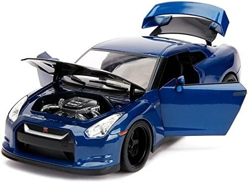 Brian's 2009 GTR with Brian Figure and Working Lights, Fast and Furious - Jada Toys 31142-1/18 Scale Diecast Model Toy Car