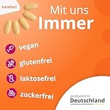sanotact® Vitamin C 1500 – hochdosiert & vegan – 30 Tabletten Depot – Vitamin C hochdosiert für Immunsystem, Zellschutz & Energie – glutenfrei, laktosefrei, zuckerfrei – Immunsystem stärken