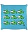 Pop Factory Fish Fart Cuscino Cielo Blu 40x40cm