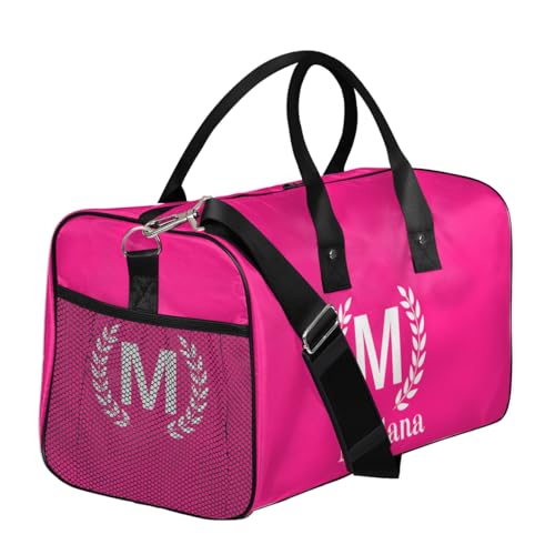 Duffle Gym Bag for Women Men Foldable Waterproof Custom Overnight Shoulder Bag Carry on Tote for Weekender Travel Sports3