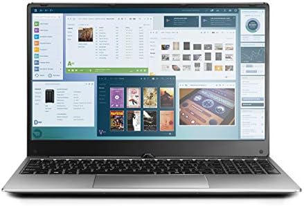 Broage 15.6" 1920x1080 FHD IPS Display Laptop Computer, Intel Quad-Core i7-8550U up to 4.0GHZ, 8GB RAM, 512GB SSD, Webcam, USB 3.0, Bluetooth, 5G WiFi, Backlit Keyboard, Silver, Windows 10 Home