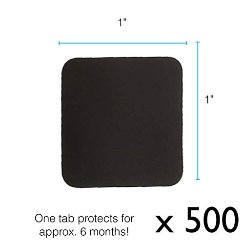 The Beadsmith Anti-Tarnish Tabs, 1 X 1 Inch, Non-Abrasive, 50 Tabs Per Pack, For Jewelry Storage #TOP4