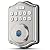 52HZ Fingerprint Door Lock, Keyless Entry Door Lock with Code, Voice Guidance Electronic Keypad Deadbolt Smart Locks for Front Door, Anti-Peeping Password, Auto Lock, Easy to Install, Satin Nickel