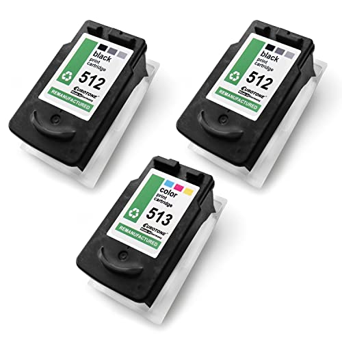 Cartouches Eurotone CMYK pour Canon MP495 MP280 MX320, haute fidélité des couleurs