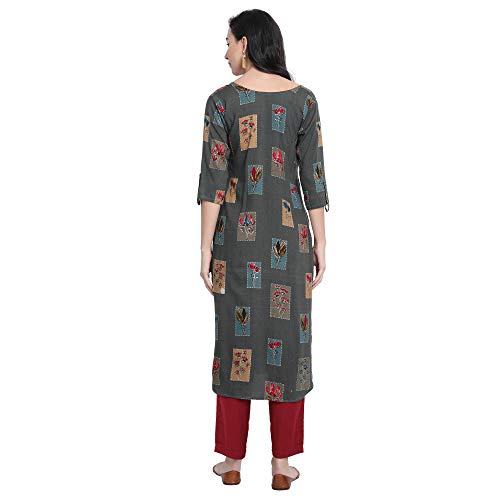 Image of Women's Rayon Regular Kurta