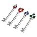 SONGCHANGJEWELRY Game Remake Keys Set - 4 pcs RPD keys Collection Set - for Game Fans, Kids Gift