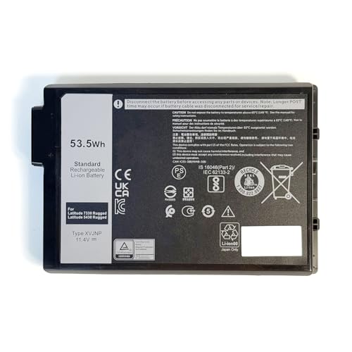 Batterie Dell Latitude 5430 7330 pour remplacer une batterie usée 11.4V