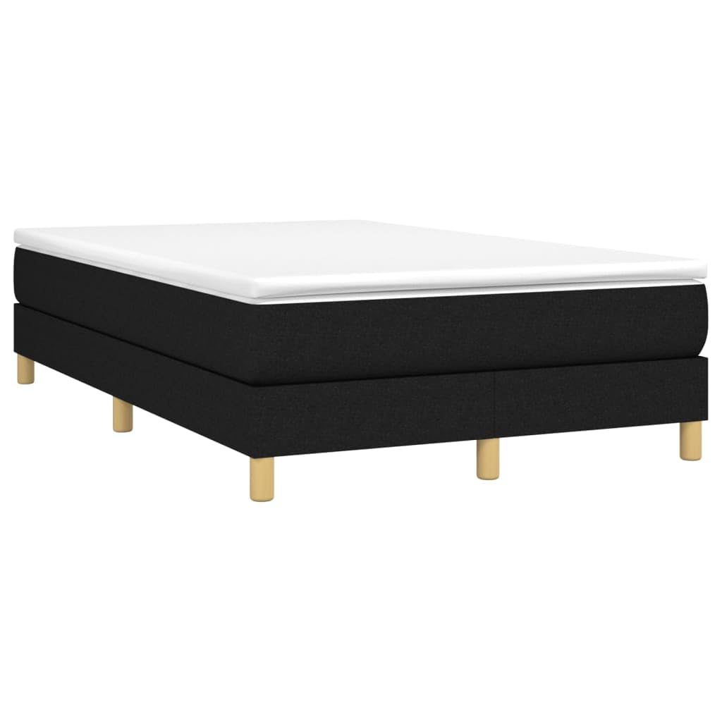 Bedframe met lades bewerkt hout zwart 120x200 cm