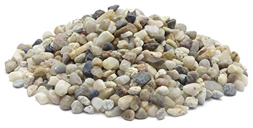 Marina Decoratieve Aquarium Grind Natuurlijke Creek, Grijs, 2-4 mm, 2 Kg