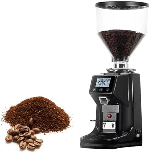 Electric Coffee Grinder with 19 Precise Settings, LCD Control, Stainless Steel Burr for Espresso, Drip, Pour Over, French Press, 1500ML Automatic Bean Mill