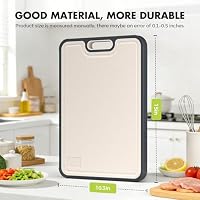 SUMZZZ Titanium Cutting Board, Food Grade Titanium/PP 15”×10.3” — image 5